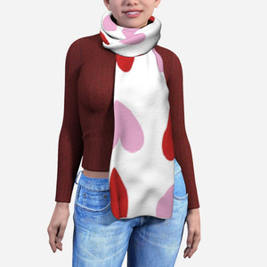 Love Heart Blanket Scarf