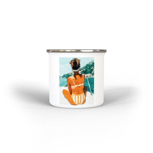 Traveller Enamel Mug