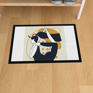 Yoga Pose Door Mat