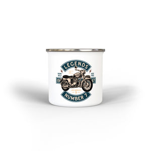 Outoor Motorcycle Enamel Mug