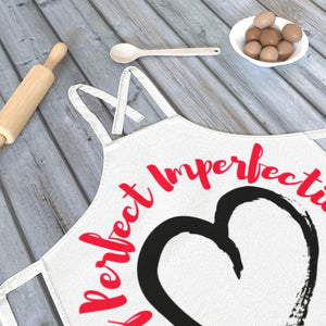 Words Perfect Imperfection Apron