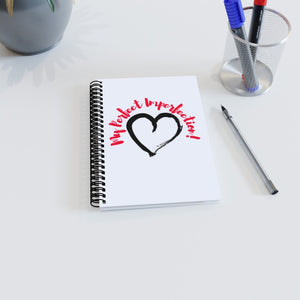 Words Perfect Imperfection Notepad