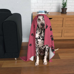 Paws Blush Pet Blanket
