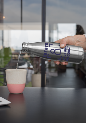 Upload Your Own/Personalise Stainless Steel Bottle (500ml)