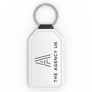 Faux Leather Keyring