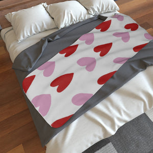 Love Heart Blanket Scarf