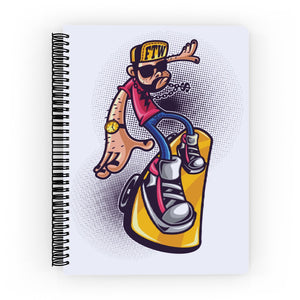 Outdoor Skateboarder Notepad