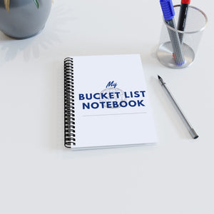 Words Bucket List Notebook