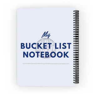 Words Bucket List Notebook