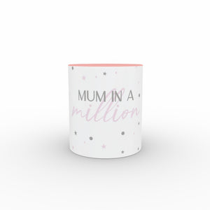 Mum in a Million Mothers Day Two Tone Mug