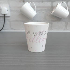 Mum in a Million Latte Mug