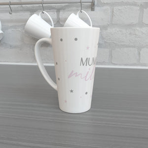 Mum in a Million Latte Mug