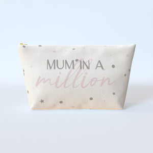 Mum in a Million Cosmetic Bag
