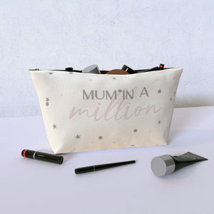 Mum in a Million Cosmetic Bag